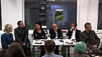 Bild: Brigitta Muntendorf, Thierry Bruehl, Sabine Coelsch-Foisner,  Martin Stricker, Philipp Grosser, Gregor Maria Hoff (v.l.n.r.)