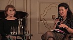 Senta Berger im Atelier Gespräch mit Sabine Coelsch-Foisner Bild: Senta Berger im Atelier Gespräch mit Sabine Coelsch-Foisner