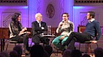 Sabine Coelsch-Foisner, Peter Eötvös, Maxime Pascal, Matthias Schulz (v.l.n.r.) Bild: Sabine Coelsch-Foisner, Peter Eötvös, Maxime Pascal, Matthias Schulz (v.l.n.r.)