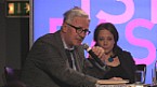 Herwig Gottwald und Bernadette Heidegger beim Atelier Gespräch Bild: Herwig Gottwald und Bernadette Heidegger beim Atelier Gespräch
