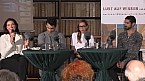 Bild: Sabine Coelsch-Foisner, Reginaldo Oliveira, Larissa Mota, Flavio Salamanka (v.l.n.r.)