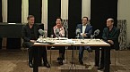 Bild: Thierry Bruehl, Sabine Coelsch-Foisner, Gordon Kampe, Peter Rundel und Josel (v.l.n.r.)