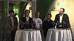 Robert Lindner, Sabine Coelsch-Foisner, Thomas Rufin, Reginaldo Oliveira, Carl Philip von Maldeghem Bild: Robert Lindner, Sabine Coelsch-Foisner, Thomas Rufin, Reginaldo Oliveira, Carl Philip von Maldeghem