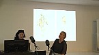Sabine Coelsch-Foisner im Gespräch mit der Bühnen- und Kostümbildnerin Sibylle Gädeke Bild: Sabine Coelsch-Foisner im Gespräch mit der Bühnen- und Kostümbildnerin Sibylle Gädeke