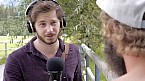 Konstatin Schätz beim Interview Bild: Konstatin Schätz beim Interview