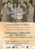 Bild: Plakat zur Ausstellungserffnung