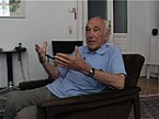 Kurt Rothschild beim Interview Bild: Kurt Rothschild beim Interview