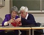Ehepaar Iggers bei der Präsentation ihrer Autobiographie Bild: Ehepaar Iggers bei der Präsentation ihrer Autobiographie